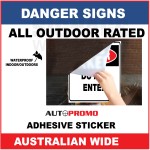 DANGER SIGN - DS-025 - LOW CLEARANCE